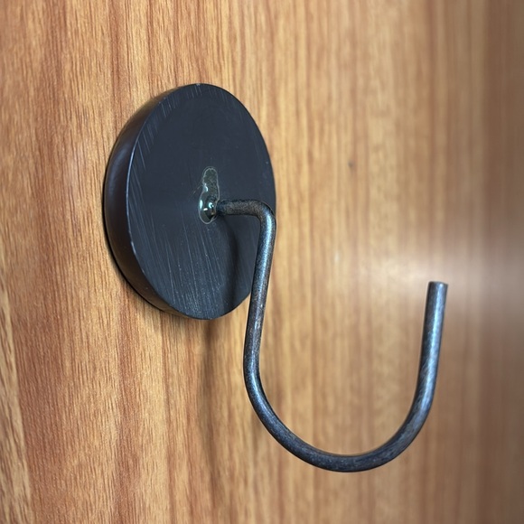 Bird Shower Curtain Hooks / Hangers- Decorative- Brown Metal Set of 12-Bluebird - Picture 10 of 11